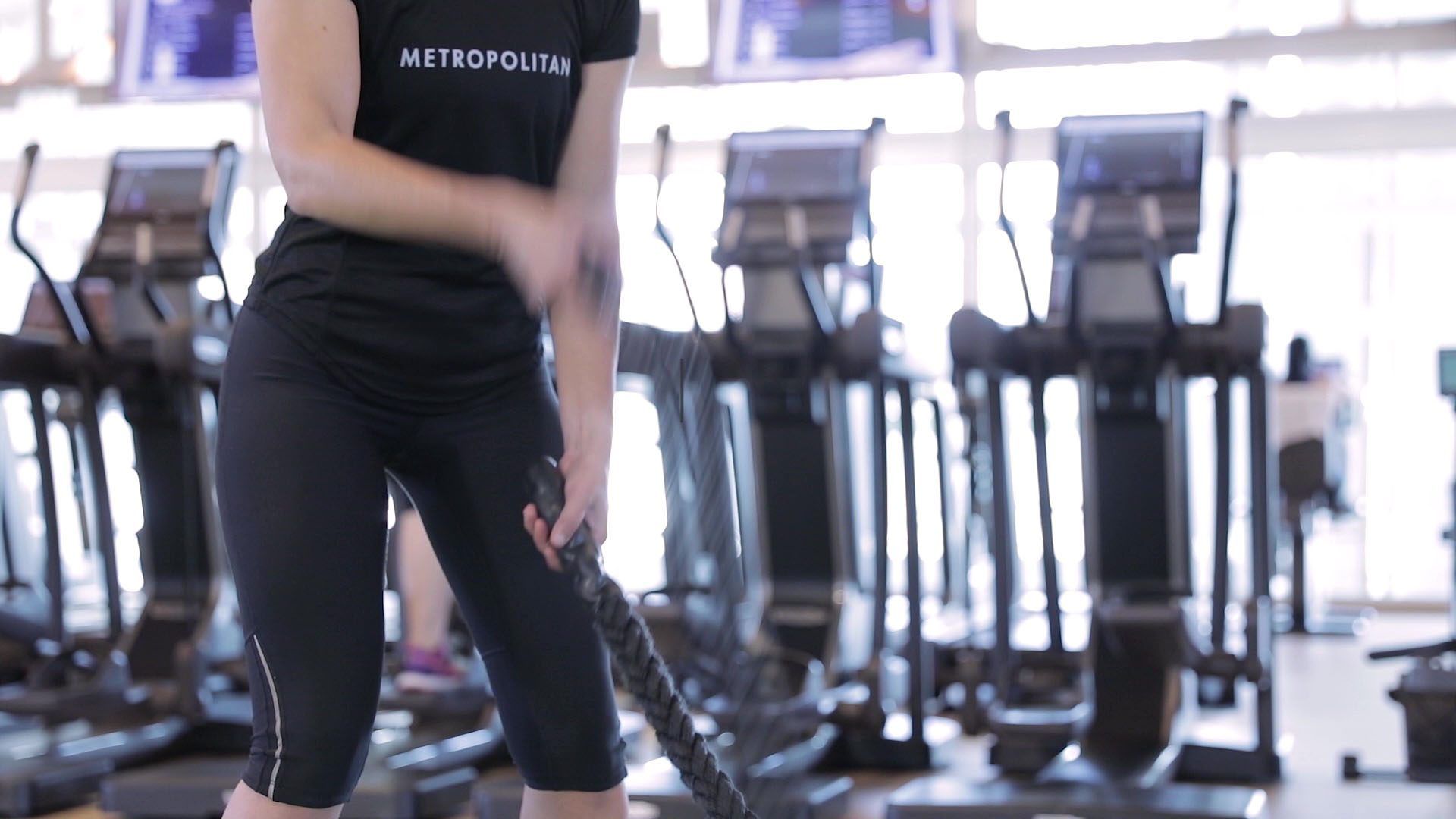 Ejercicios de CrossFit realizados para Club Metropolitan